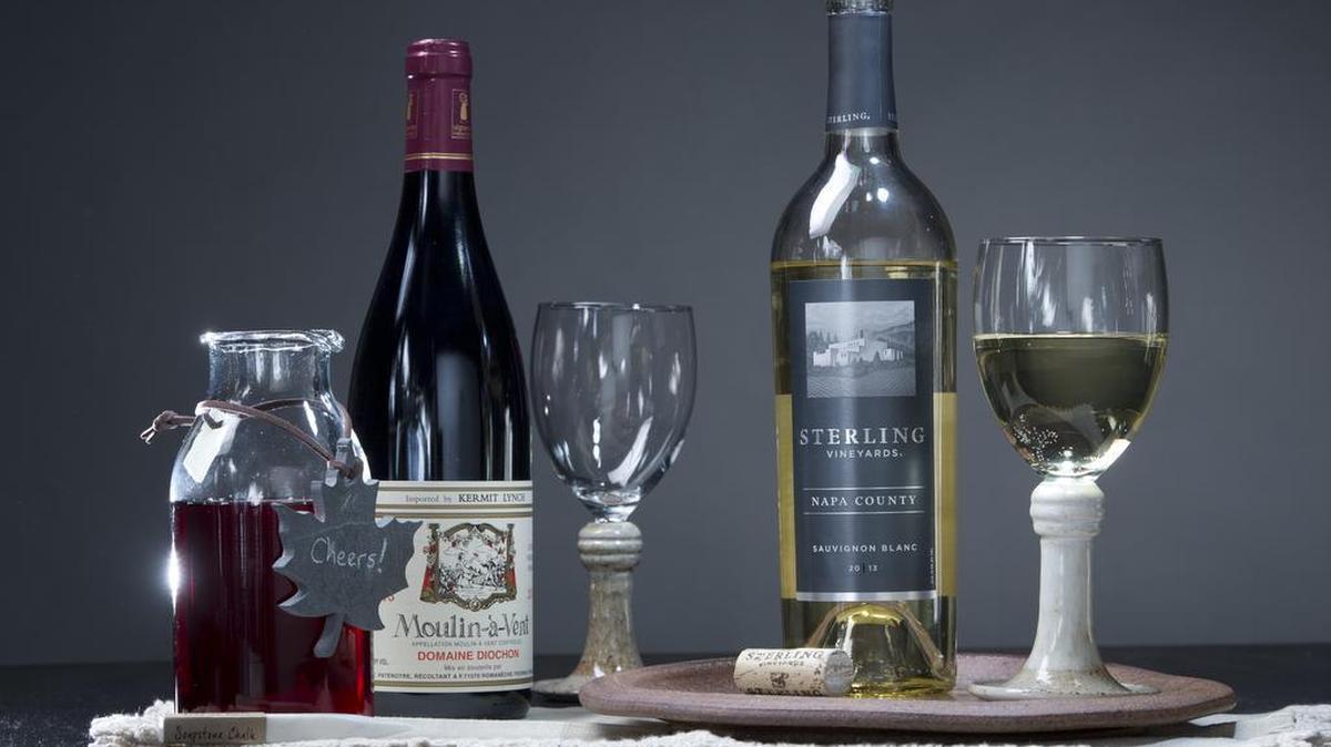 Wine columnist Doug Frost suggests wines perfect for pairing with turkey, perhaps a Beaujolais, and the Sterling Sauvignon Blanc with the Tuscan green beans.
