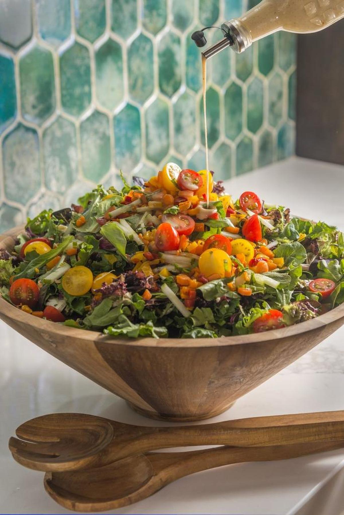 Wake up a salad with Cold-Brew Coffee Vinaigrette.