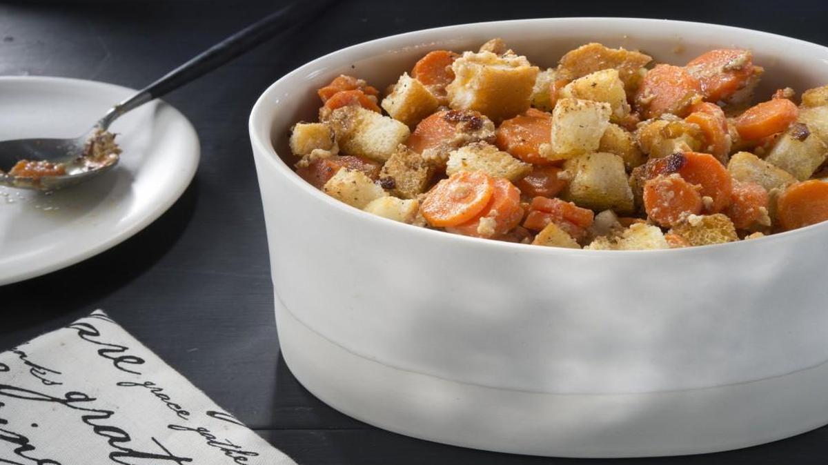 Katee McLean’s Carrots au gratin