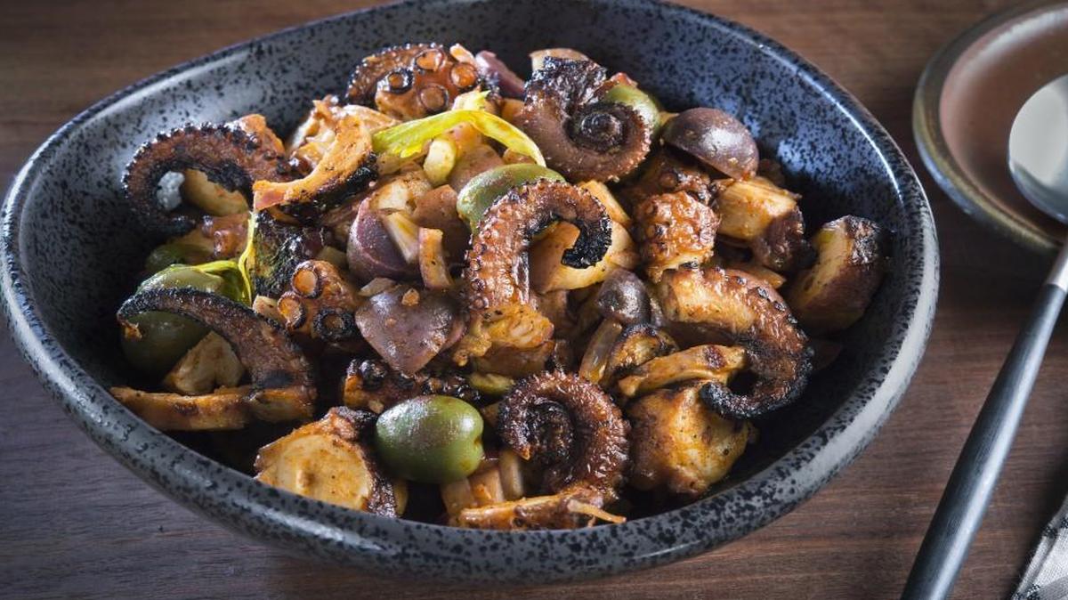 Grilled Galician Octopus Salad