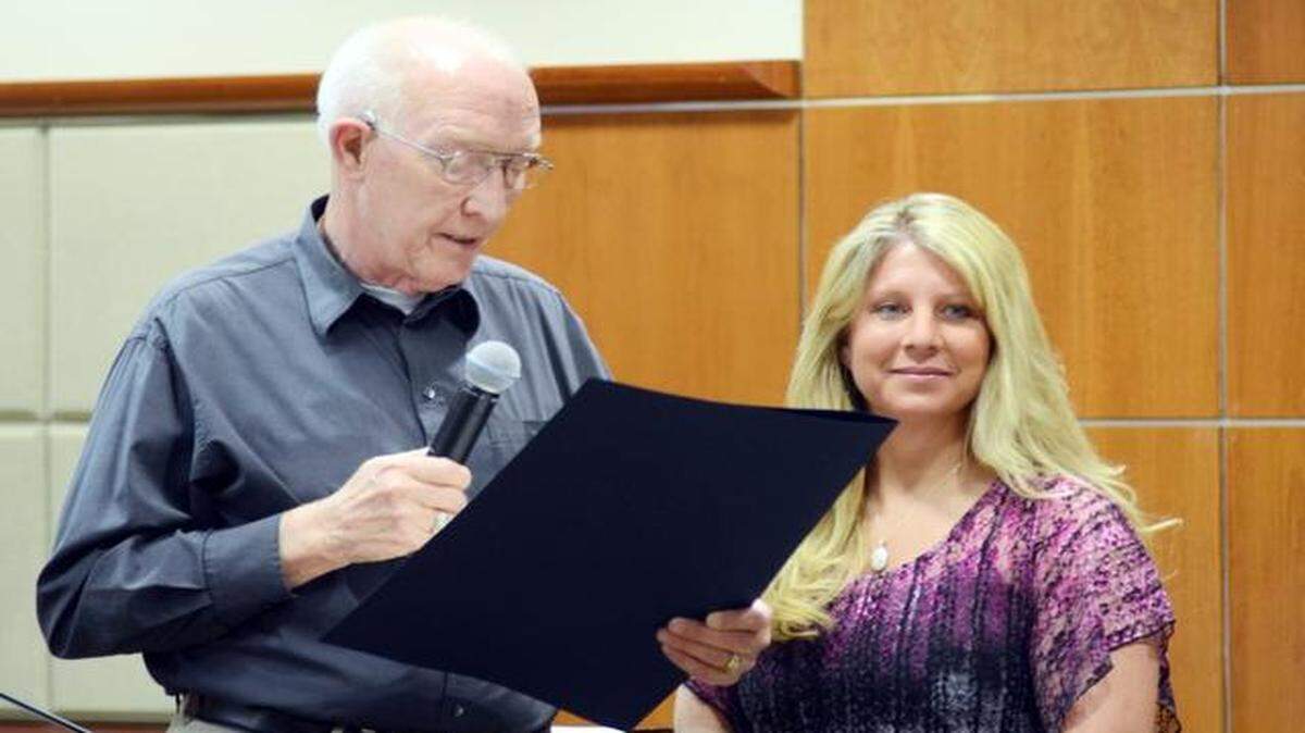
After The Star wrote about Aimee Bultemeier last year, Jackson County Legislator Bob Spence introduced a resolution honoring for her “selfless and lifesaving donation.” 
