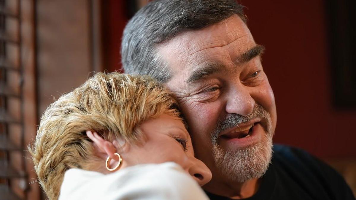 Donald Burns and Michelle Torgerson share an uncommon bond: Michelle donated a kidney to Donald, her late father’s best friend.
