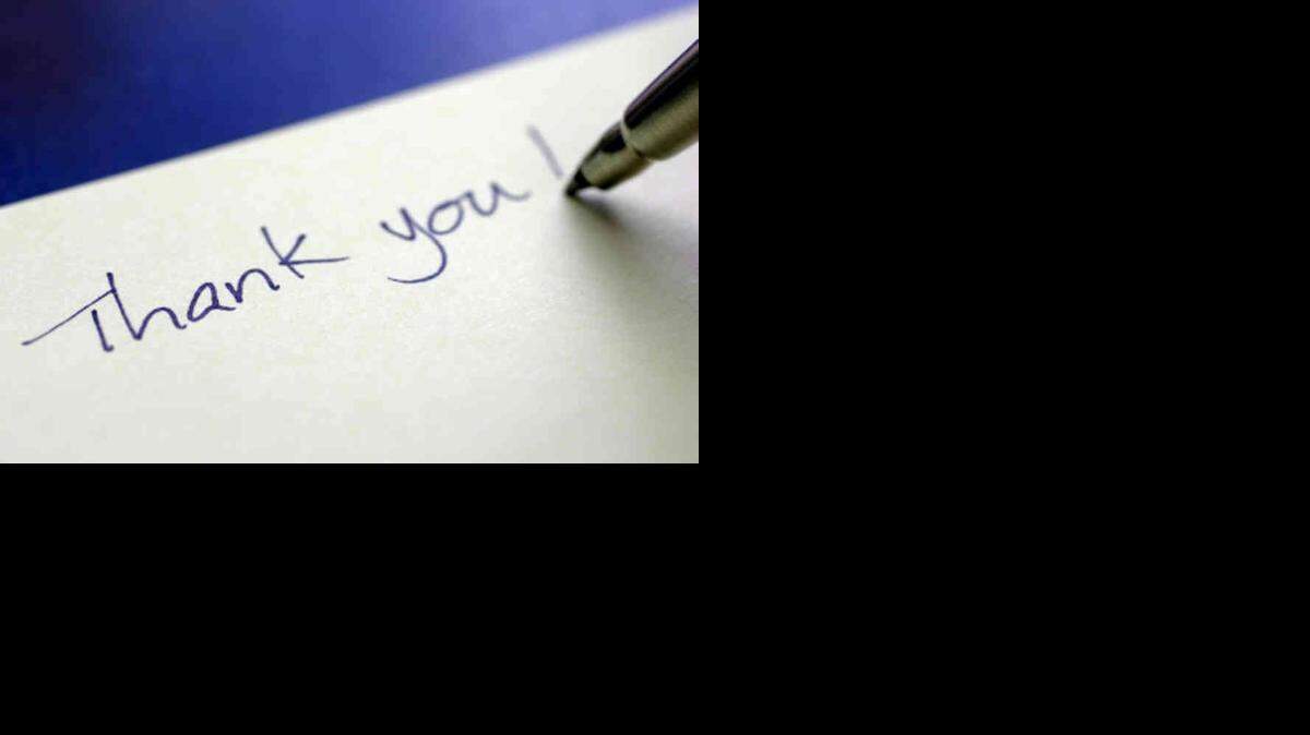 
Are thank you notes still important, or is a simple text or phone call enough? We want to know what you think. 
