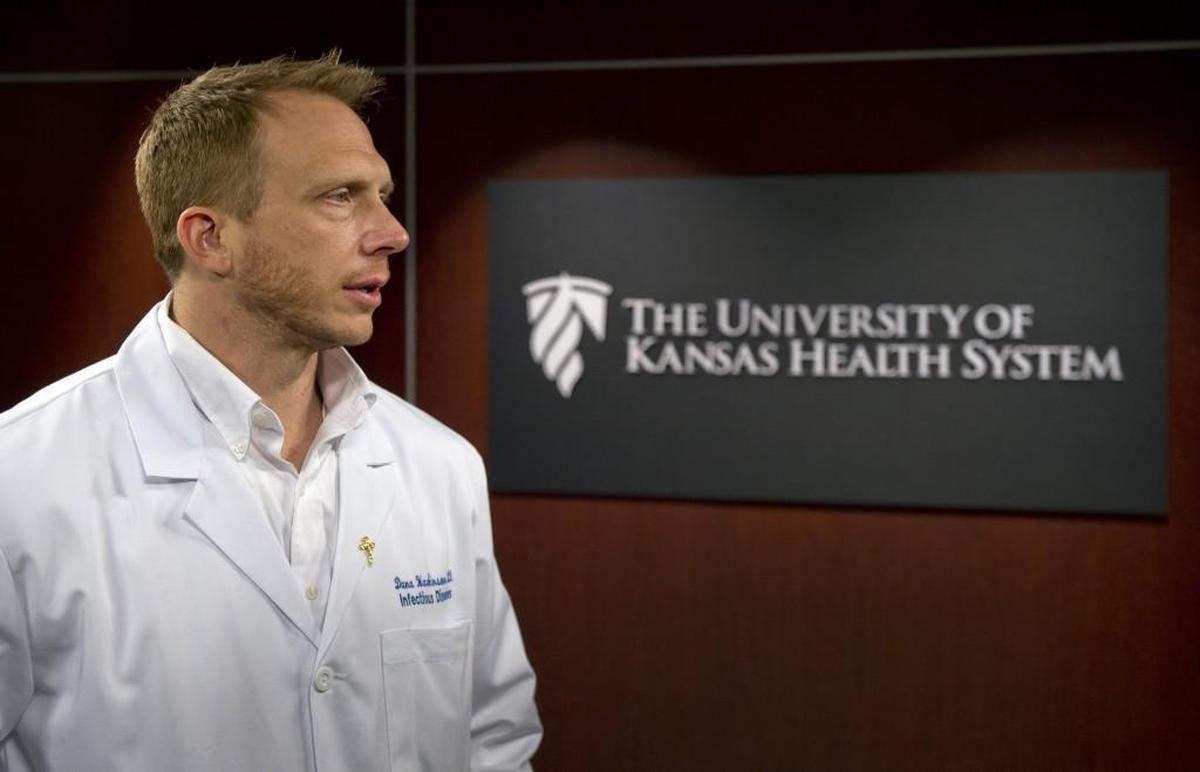 Dr. Dana Hawkinson of the University of Kansas Health System.