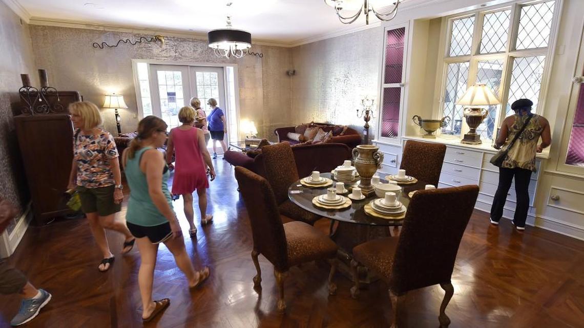 Mark and Colleen Patterson turned to an estate sale when they wanted to downside. “It was very seamless,” Colleen says. “They took care of everything. You leave everything you don’t want to take with you. Then they come in, stage it, price it and have a ton of people there. It was very successful.”