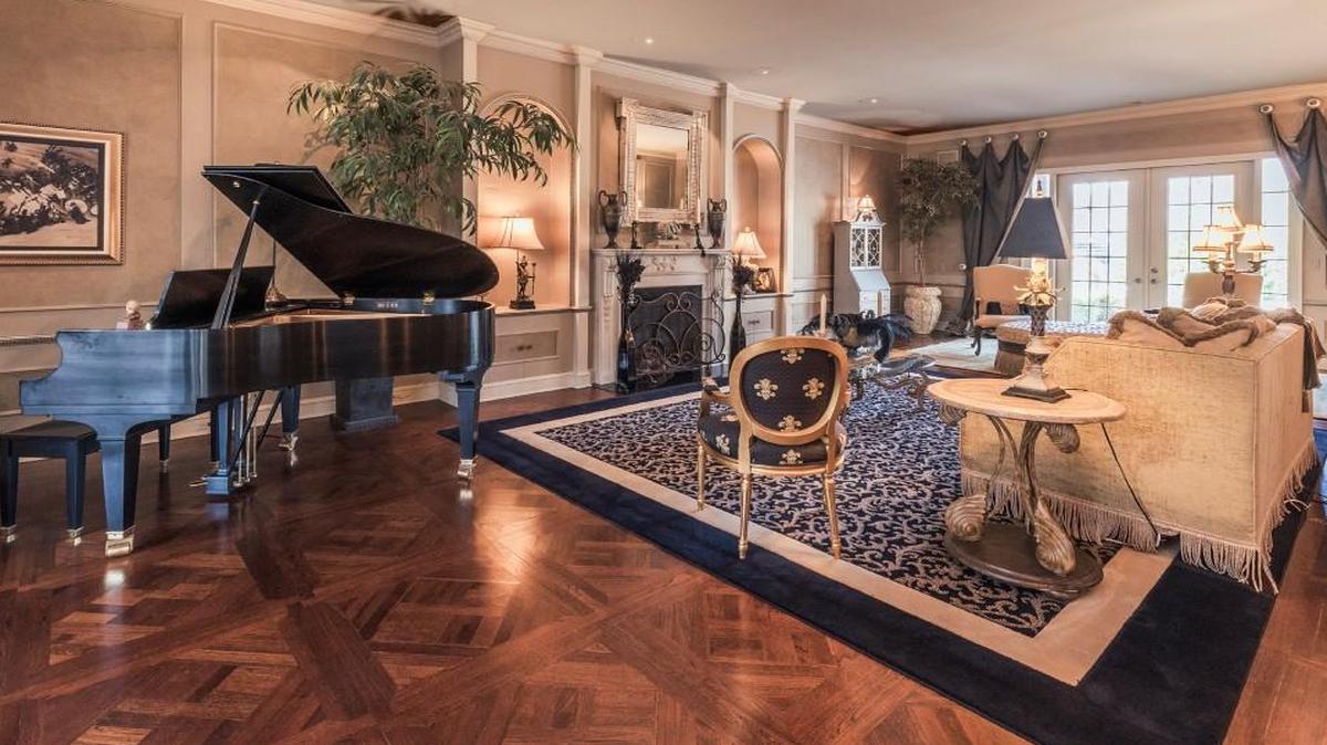 Colleen and Mark Patterson bought the home in 2002 and spent about $1 million upgrading it, including refinishing the original parquet floors.