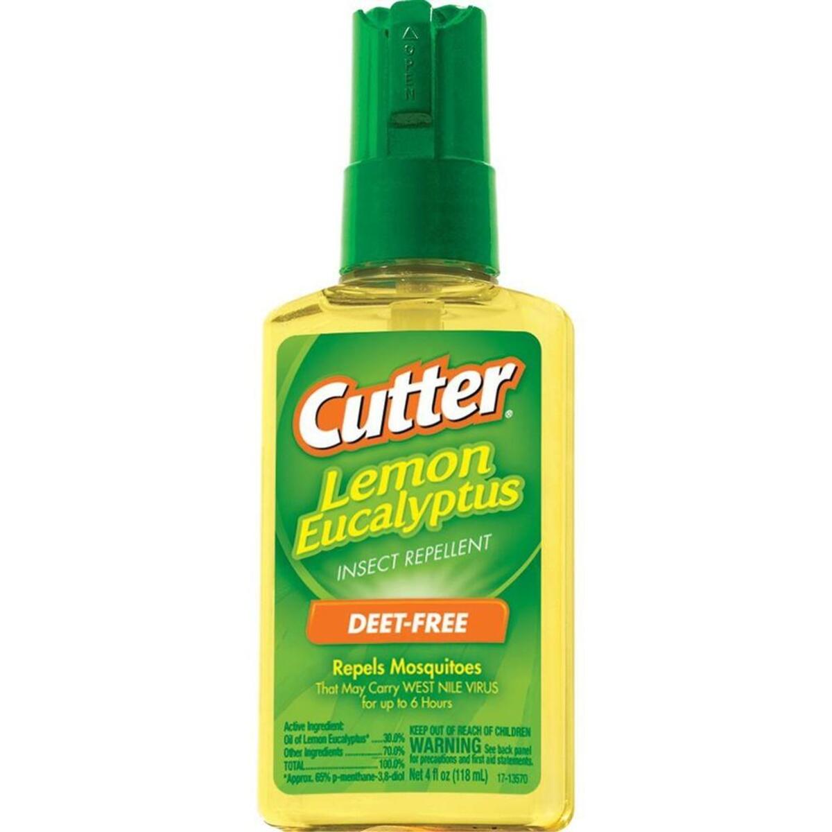 Lemon eucalyptus sprays are also effective in high enough concentrations.