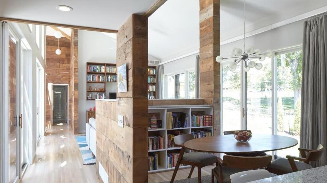 How old wood gives family’s new house the feeling of home