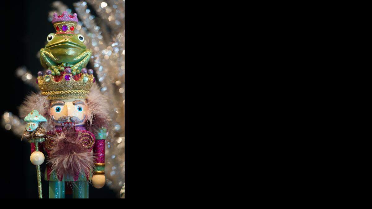 
The Frog Prince Nutcracker is one of the Christmas items for sale at Decori on the Plaza, 112 W. 47th St. 

