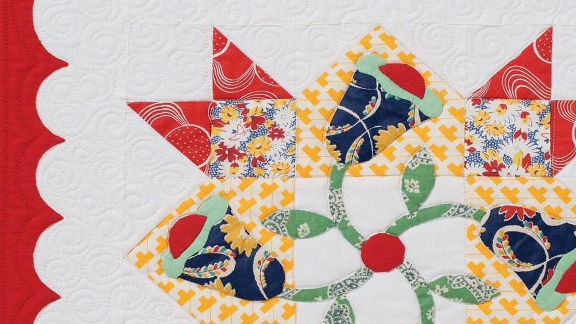 
Fair Weather quilt square
