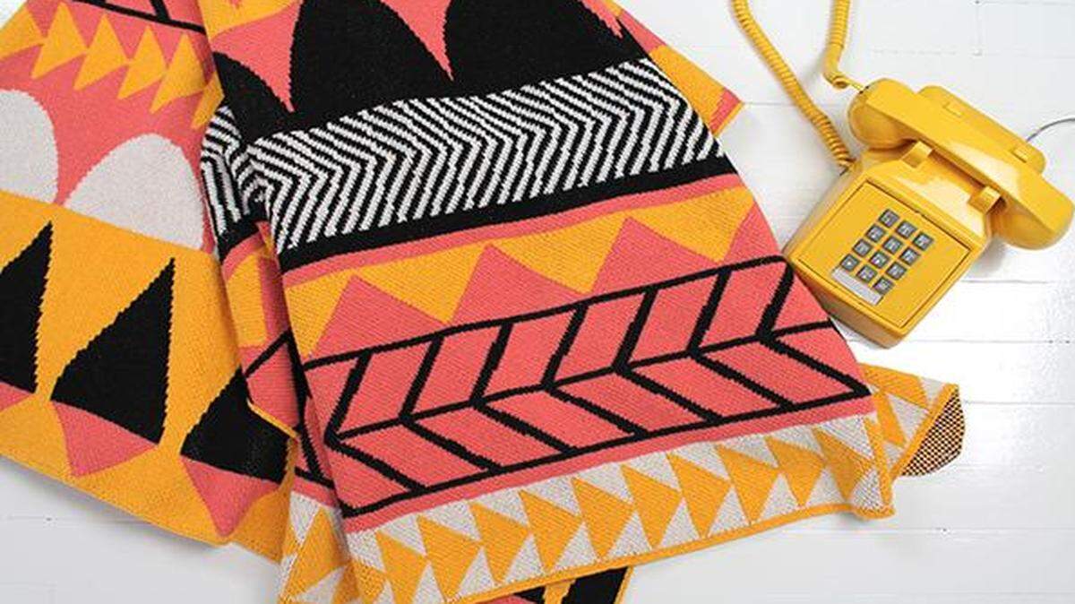 Kenichi eco throw from Happy Habitat by Karrie Kaneda’s, $150