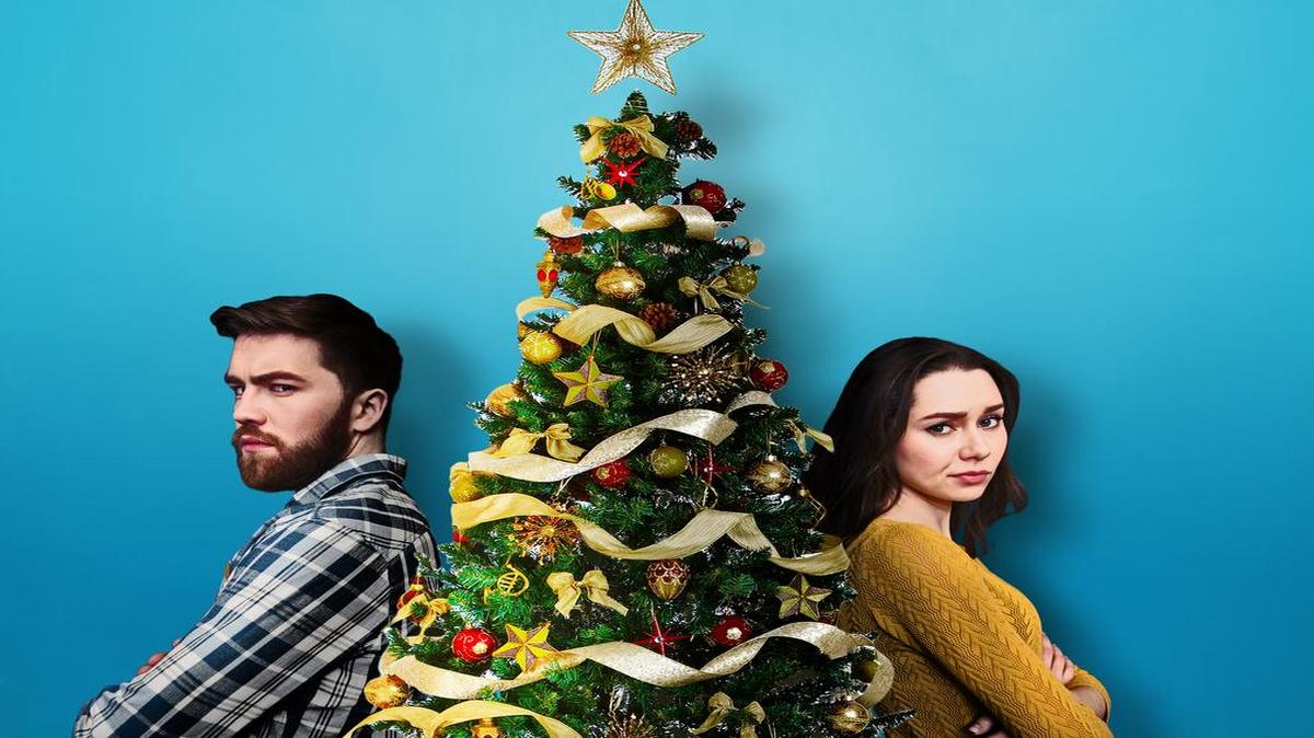 Christmas trees can be a source of contention for couples.