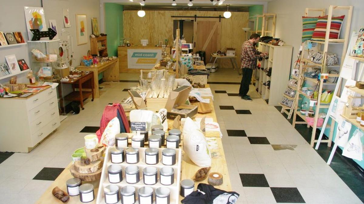 Mid Coast Modern (seen here in 2017), which carries design-centric home goods, apparel, jewelry and artwork, is closing at 314 Westport Road.