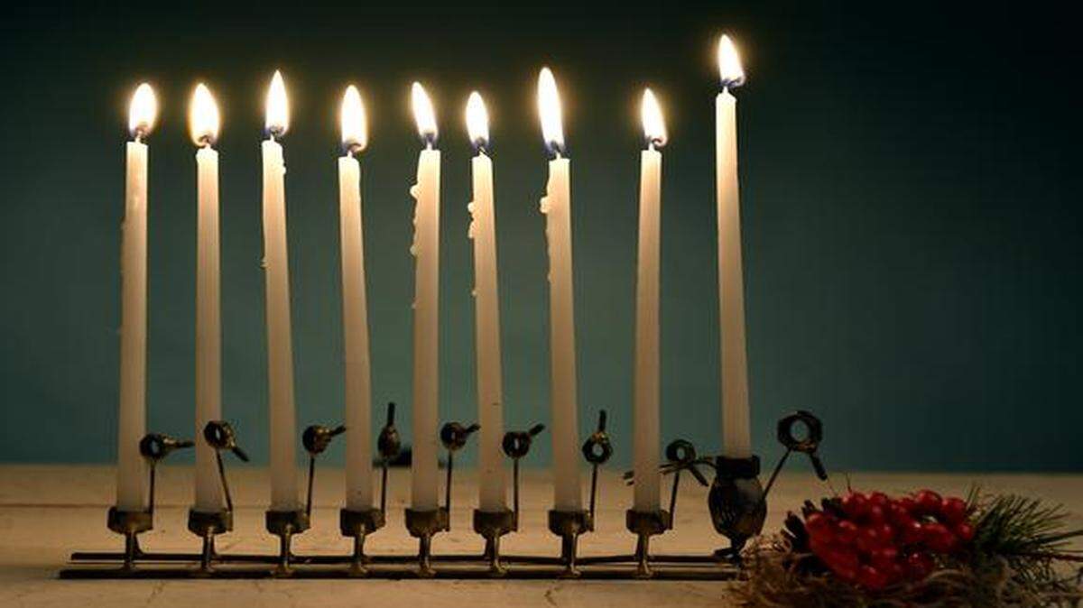
The bird family menorahs ($39) from Ten Thousand Villages are created by an artisan group in Cambodia that provides skills training and fair-trade wages.
