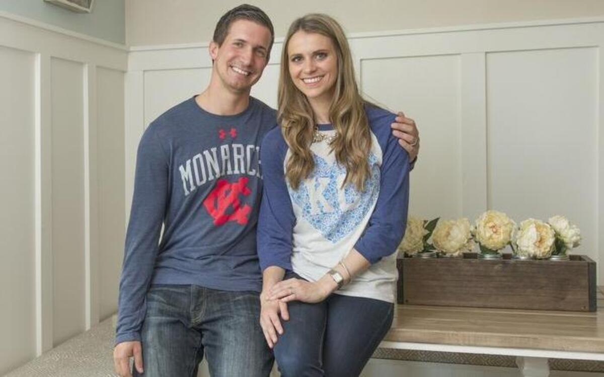 Trevor and Courtney Bond bought and remodeled their Prairie Village home during their engagement.