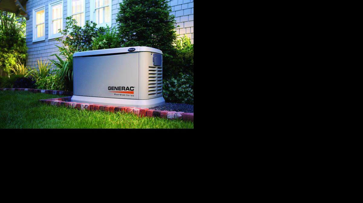 
Built-in generators are powered by natural gas and turn on automatically in blackouts. They must be installed by professionals.

