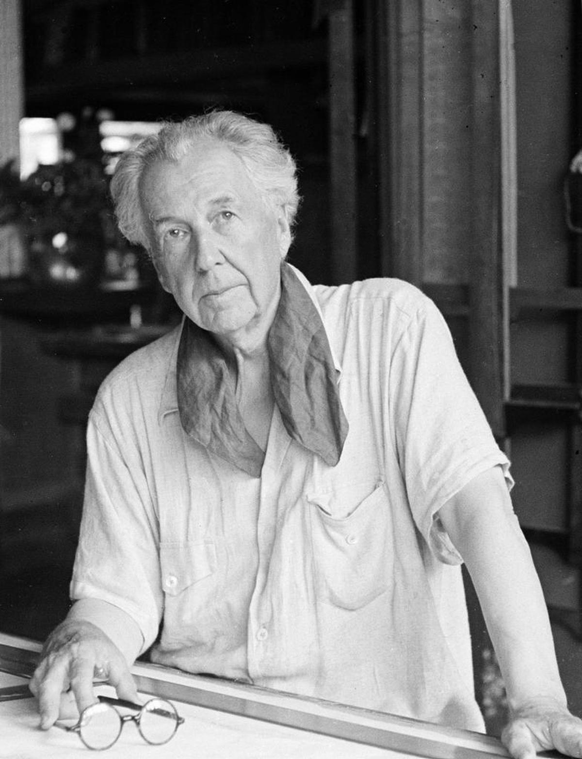 Architect Frank Lloyd Wright designed more than 1,000 buildings across the country. He died in 1959.