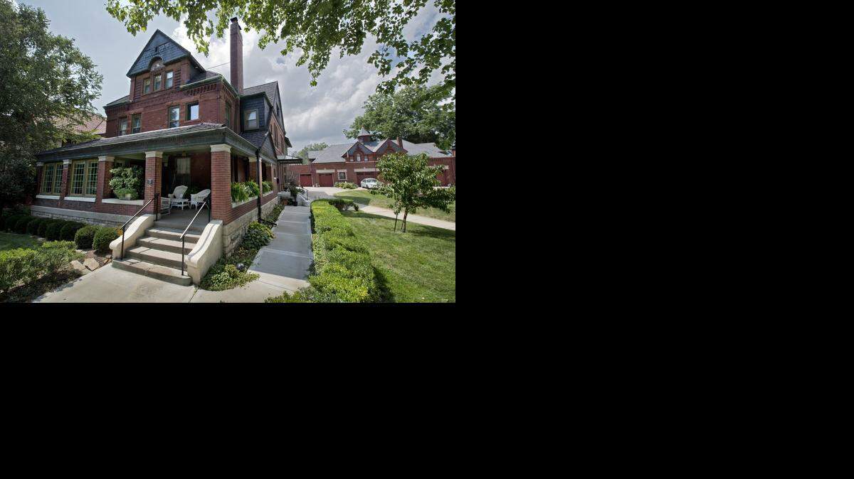 Leslie Caplan’s property in the Northeast area of Kansas City includes a portion of the carriage house. It is divided with the neighboring property.