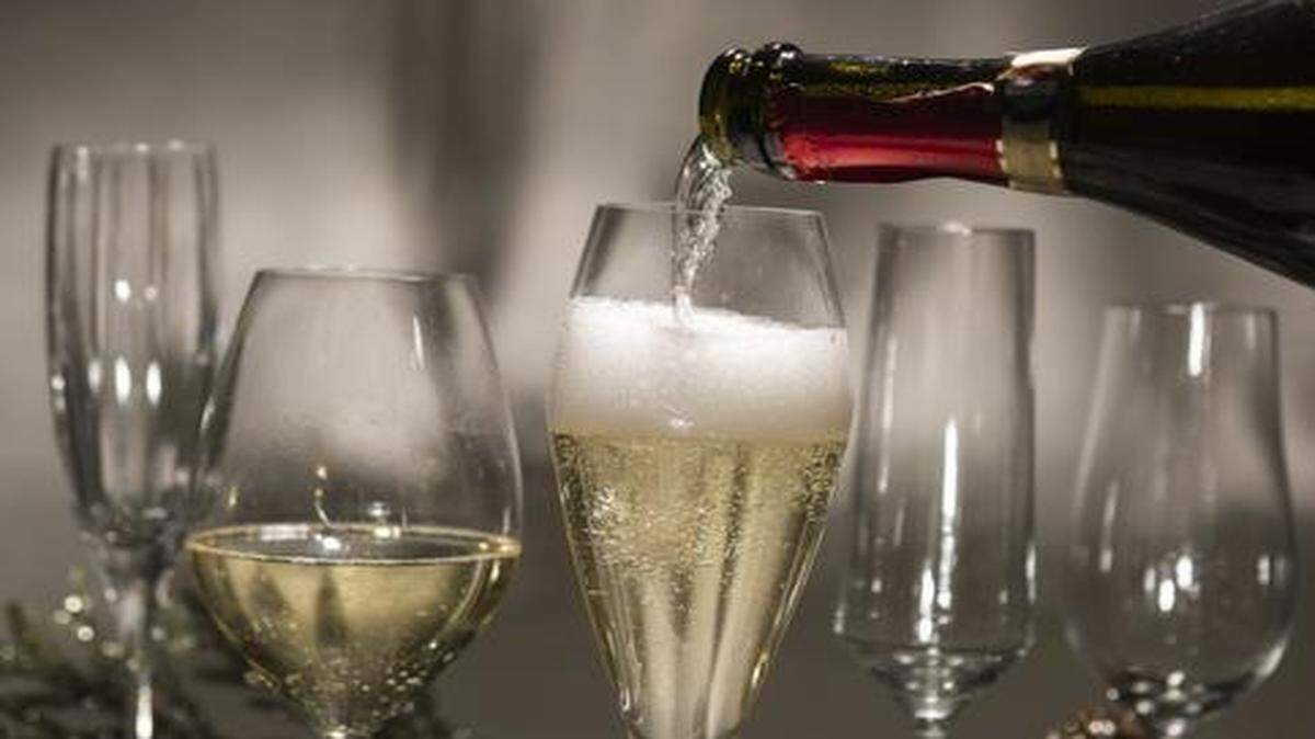 
Champagne flutes are pretty and festive. But sommeliers suggest using white wine glasses or rounder ones shaped like the Reidel Veritas Champagne glass (left, $59.95 a pair) or Reidel Vitis Champagne flute (right, $85 a pair), from Halls Kansas City. They provide the most flavorful experience for sparkling wine.
