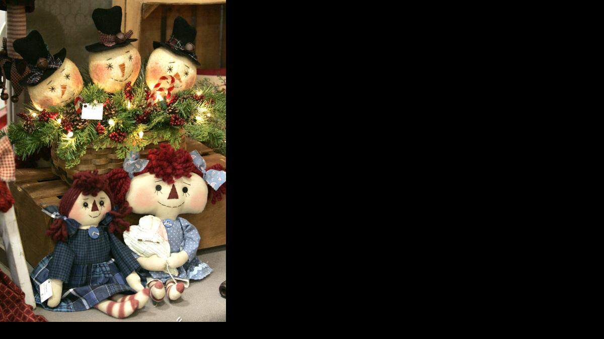 
Fabric crafts are a holiday favorite.

