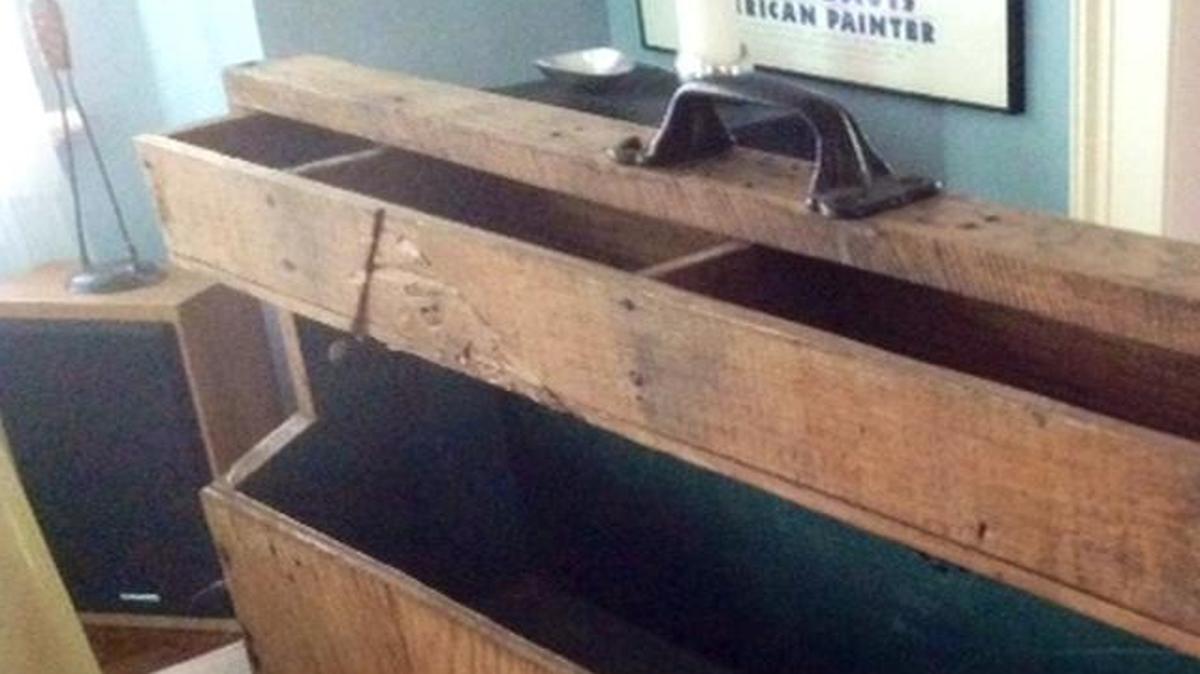 
An impulse purchase brings an old toolbox into the house.
