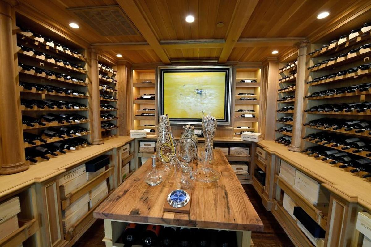 Kansas City mansions often have Napa Valley-style wine rooms cooled to 55 degrees fahrenheit with hundreds of bottles of wine, a tasting station and a computer to keep track of vintners, varieties and years.