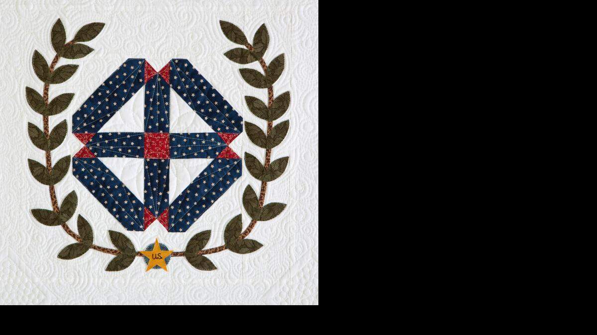 
Block 6, “My Country,” of The Star’s 2014 quilt project
