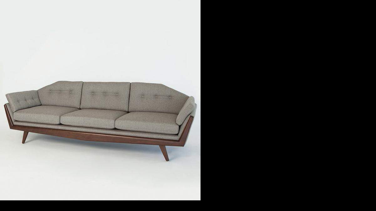 
The Greta Sofa is an ode to midcentury modern design with a classic twist. Pairing walnut with neutral, solid-colored fabric or soft leather is the key to freshness. 


