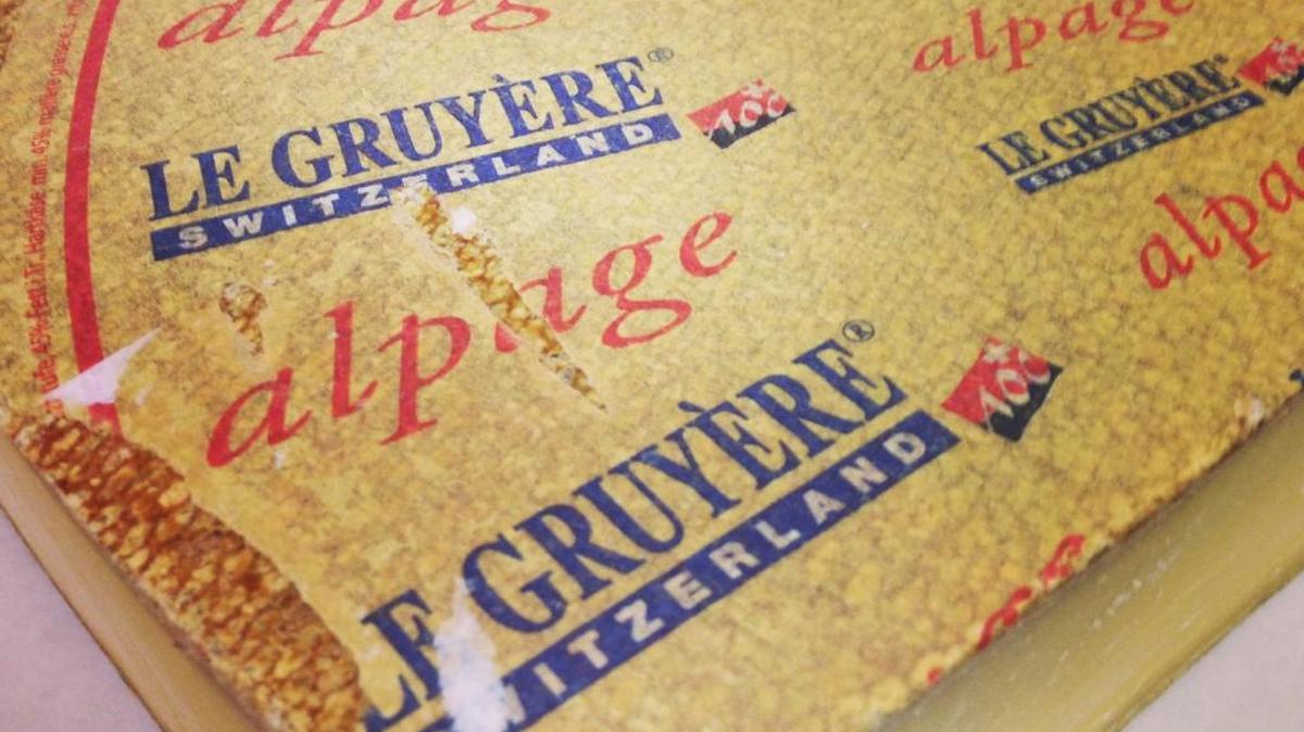 
Seasonal Gruyere made high in the Alps
