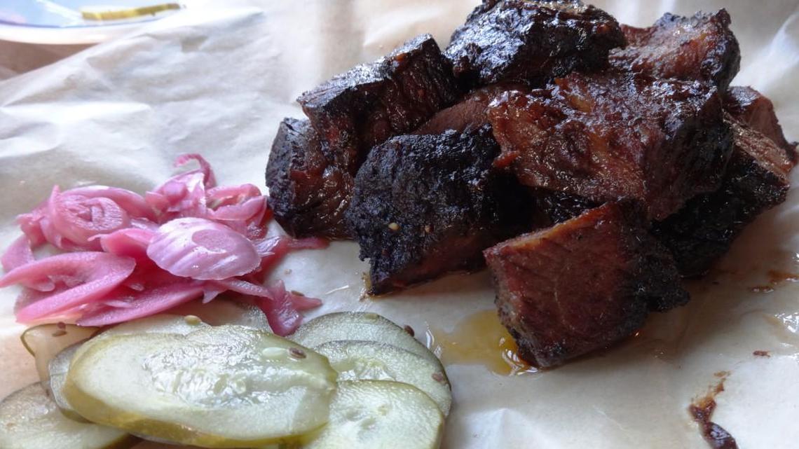 Burnt ends.