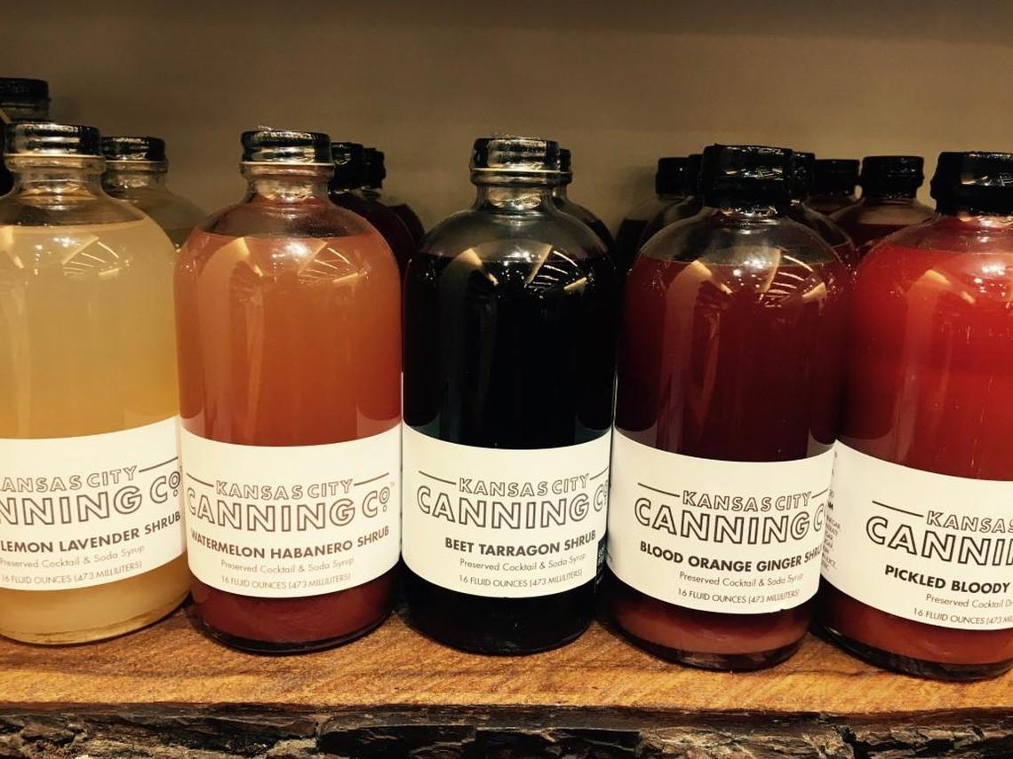 Kansas City Canning Co. Shrubs ($16 for 16 ounces) — Kansas City Canning Co.’s sweet-sour shrubs can be mixed in cocktails or combined with club soda for complex yet non-lcoholic cheer. Varieties include blood orange ginger, pickled Bloody Mary mix, beet tarragon, watermelon habanero and apple caraway. Available at area retailers. www.kansascitycanningco.com