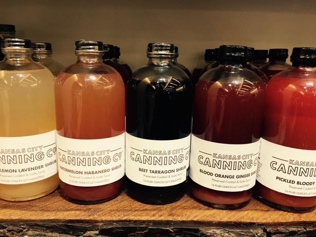 Kansas City Canning Co. Shrubs ($16 for 16 ounces) — Kansas City Canning Co.’s sweet-sour shrubs can be mixed in cocktails or combined with club soda for complex yet non-lcoholic cheer. Varieties include blood orange ginger, pickled Bloody Mary mix, beet tarragon, watermelon habanero and apple caraway. Available at area retailers. www.kansascitycanningco.com