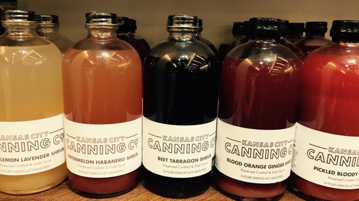 Kansas City Canning Co. Shrubs ($16 for 16 ounces) — Kansas City Canning Co.’s sweet-sour shrubs can be mixed in cocktails or combined with club soda for complex yet non-lcoholic cheer. Varieties include blood orange ginger, pickled Bloody Mary mix, beet tarragon, watermelon habanero and apple caraway. Available at area retailers. www.kansascitycanningco.com