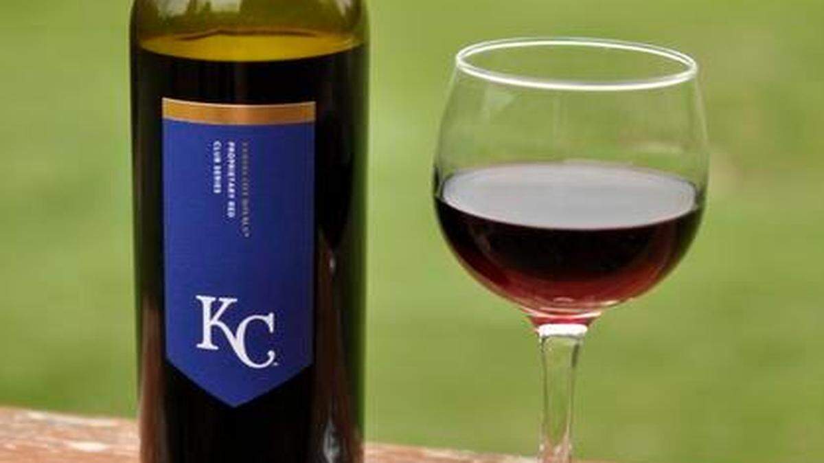 
There’s a new Royals wine on the market. The red blend was produced in California and is only available in select Missouri liquor stores.
