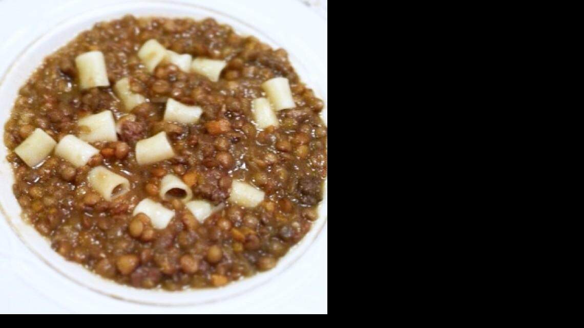 
Lentil soup is often served on New Year’s Day to bring good luck and money. 
