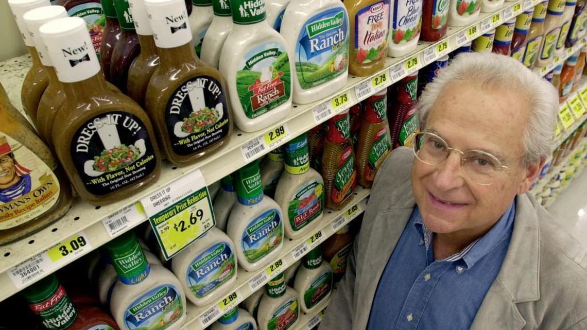
Rich Davis never stopped inventing. In 2000, he stood next to a salad dressing that he was launching called Dress It Up.
