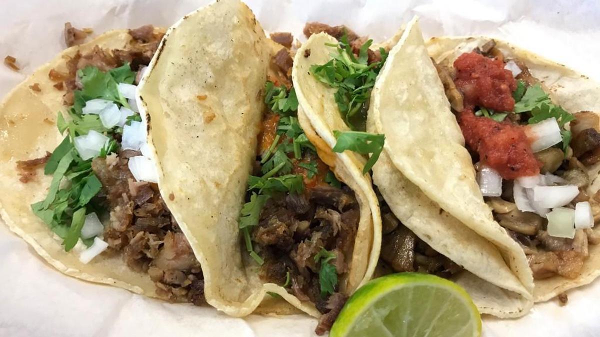 Carniceria y Tortilleria San Antonio is known for its tacos.
