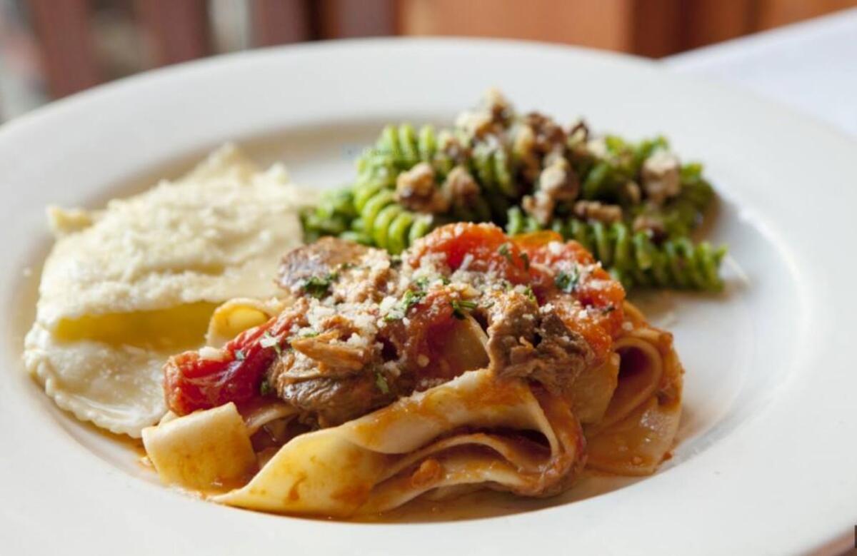Lidia’s unlimited pasta tasting trio is $17 at lunch or $22 at dinner.