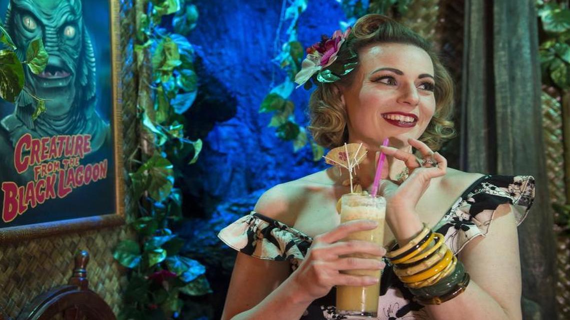 Tiki fans like Devyn Lundy of Olathe can thank experts Jeff “Beachbum” Berry, and Martin and Rebecca Cate for resurrecting and refining the recipes for tiki drinks. The resurgence in popularity has led to a boom in tiki bars such as Kansas City’s TikiCat.