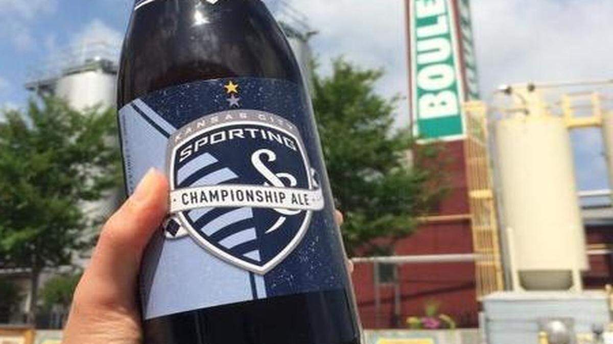 
Boulevard’s new Sporting KC-inspired beer, Championship Ale, is a toast to the soccer team’s 2013 MLS Cup victory.
