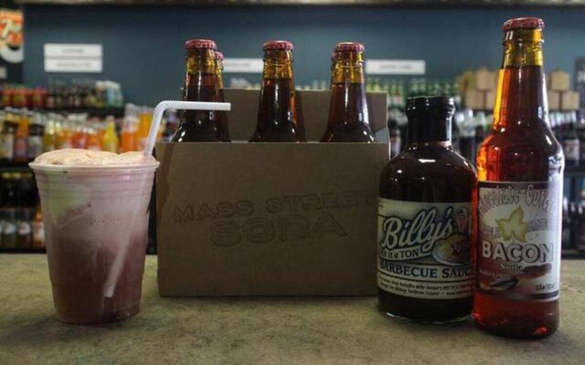 
Lawrence’s Mass Street Soda invented a Royals-themed treat called the Billy Butler Bacon Barbecue float. The $2 float is drizzled with Billy Butler’s barbecue sauce.
