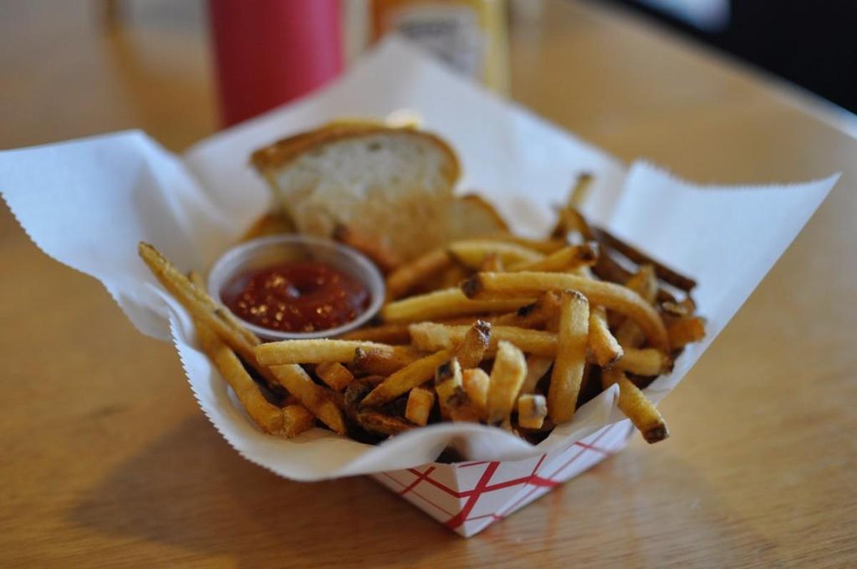 The Snack Shack’s old-school fries are made with hand-cut Idaho potatoes.