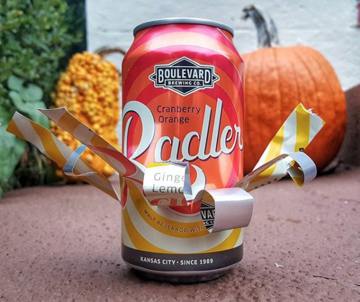 Cranberry-Orange Radler, Boulevard’s fall alternative to Ginger Lemon Radler, arrives in Kansas City the week of September 11.