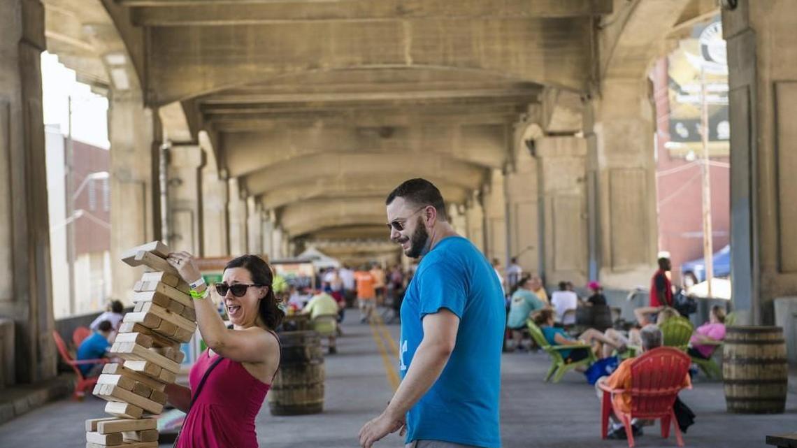 Yard games will be on tap at Boulevardia, a three-day festival with beer, food, live music and carnival rides June 17-19 in the West Bottoms.