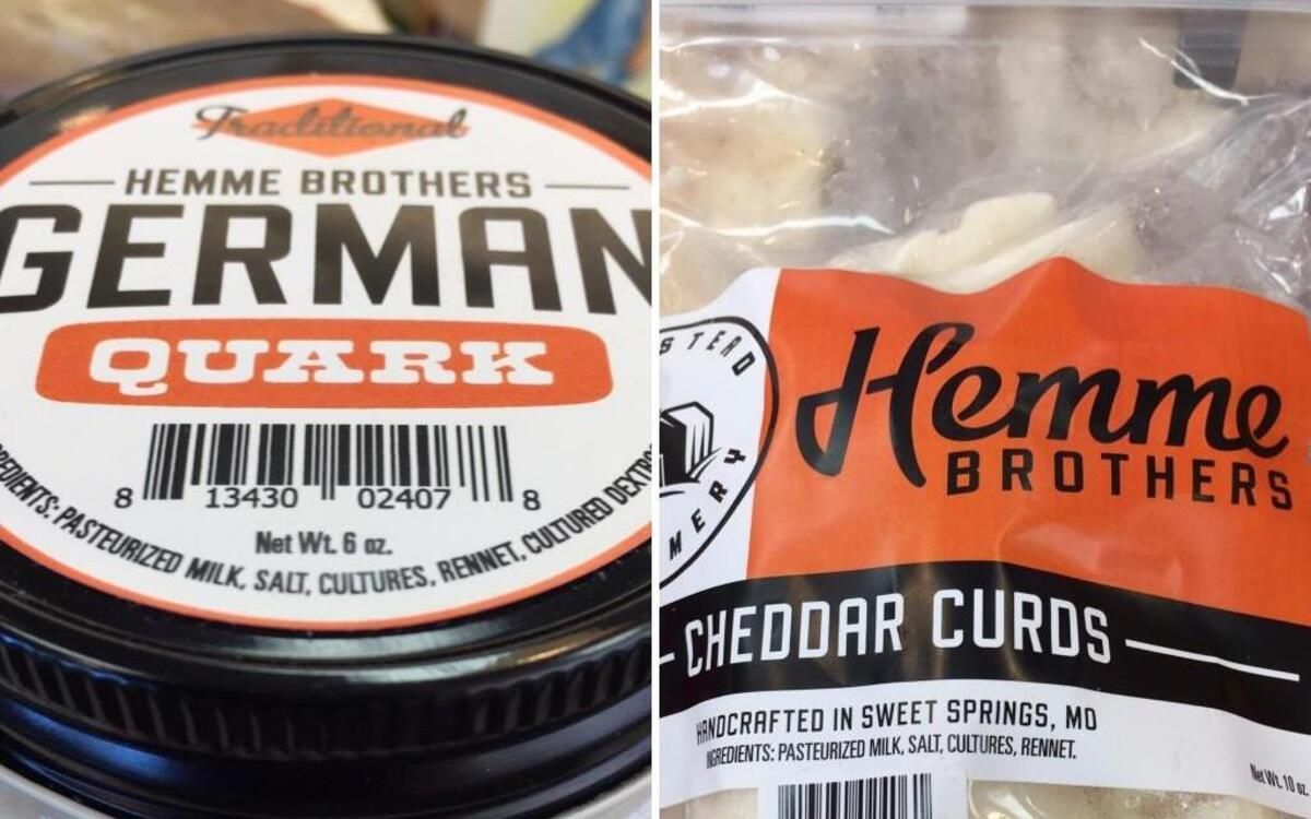 Hemme Brothers Creamery cheeses are made at a farm in Sweet Springs, Mo.