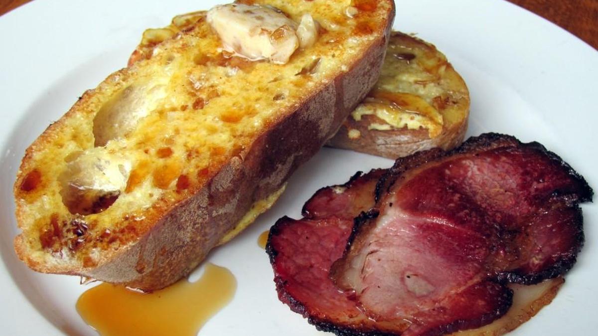 Blue Bird Bistro regularly served French toast baked at Fervere, the restaurant’s next door neighbor.