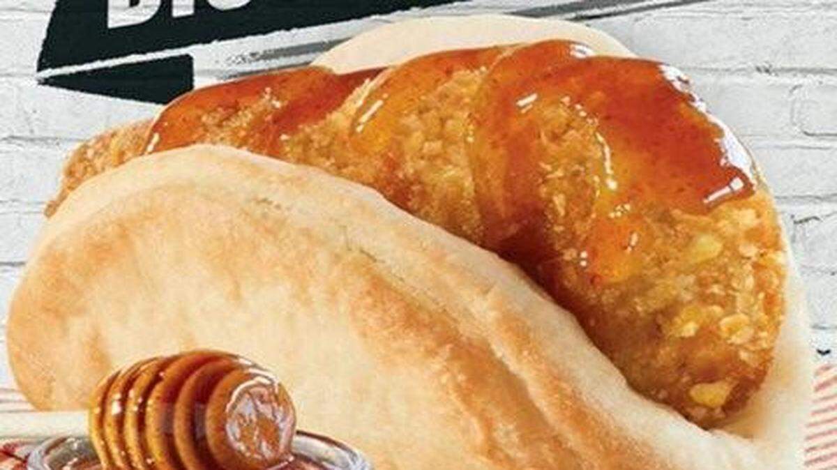
Taco Bell will debut its new “biscuit taco” Thursday at participating locations nationwide. 
