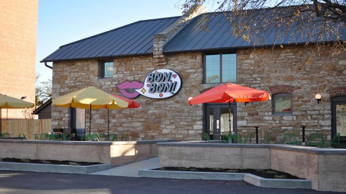 Bon Bon restaurant and bar is located at 804 Pennsylvania St. in a renovated stone building in East Lawrence.