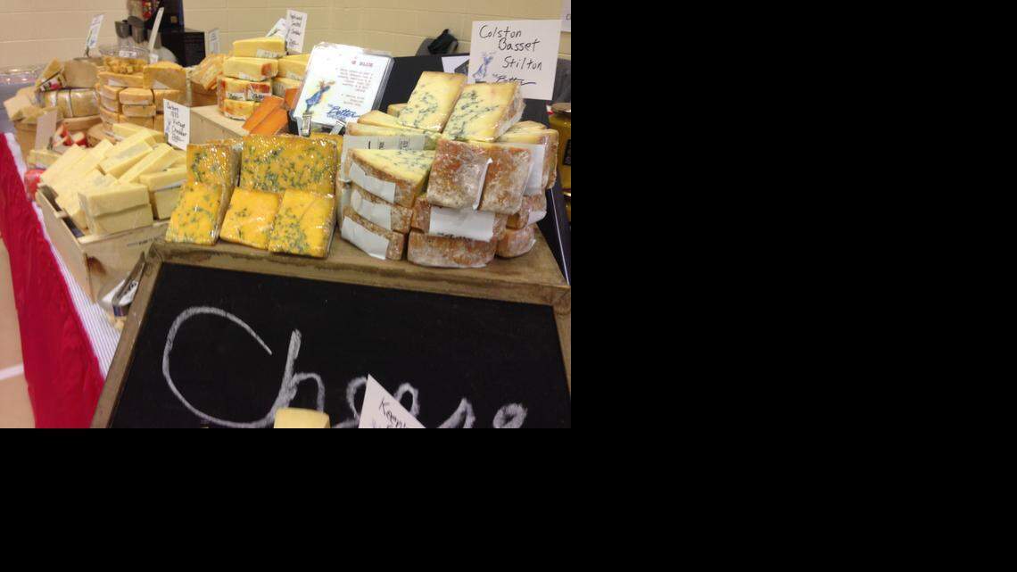 
An abundance of English cheese will be available Saturday at the British Faire in Lenexa. 
