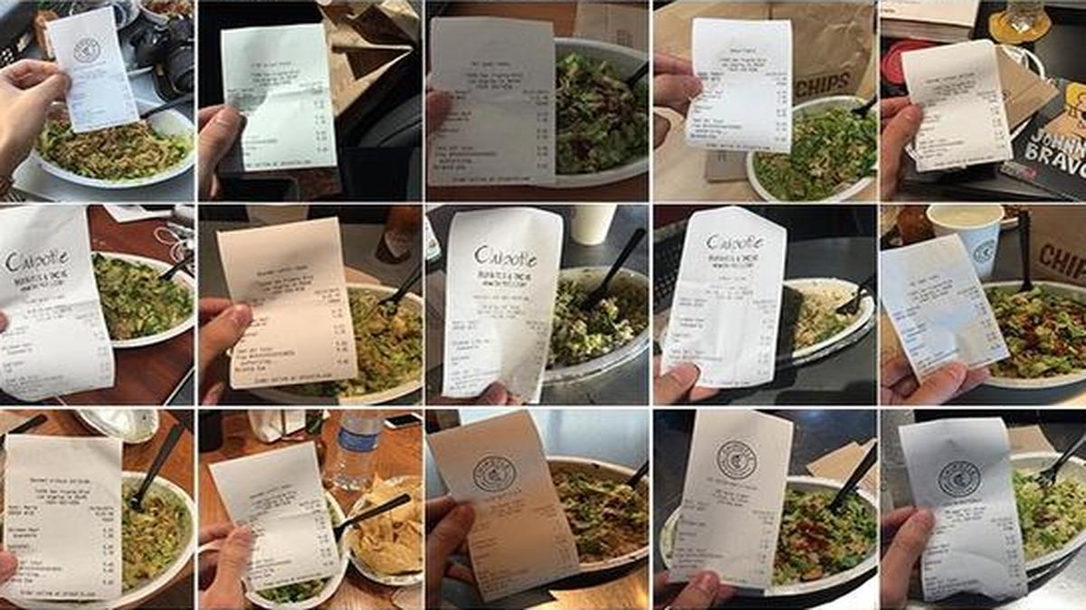 
Andrew Hawryluk, a 23-year-old animator from Los Angeles, has eaten Chipotle for 153 days straight.
